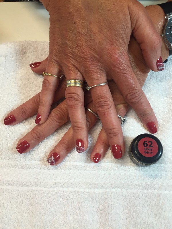 Pose de gel couleur bio sculpture