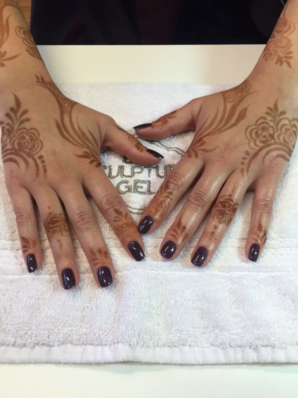 Pose de vernis semi permanent