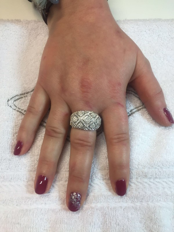 Pose de gel bio sculpture avec 2 décors